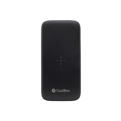 Powerbank CoolBox COO-PB10KW-BK1 Zwart 10000 mAh 37 Wh Powerbank CoolBox COO-PB10KW-BK1 Zwart 10000 mAh 37 Wh
