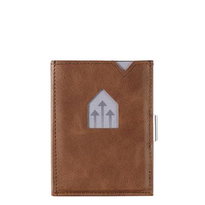 Exentri Leather Wallet RFID hazelnut Dames portemonnee
