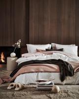 Vandyck Purity Napels rosewood dekbedovertrek - thumbnail