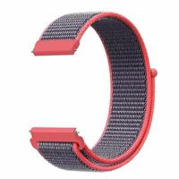 Garmin Vivoactive 4 / 4L - Sport Loop nylon bandje - Magenta - thumbnail