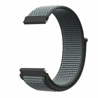 Sport Loop nylon bandje - Donkergrijs / blauw gemêleerd - Xiaomi Mi Watch / Xiaomi Watch 2 / Xiaomi Watch S1 / S2 / S3 / S4 Sport Loop nylon bandje - Donkergrijs / blauw gemêleerd - Xiaomi Mi Watch / Xiaomi Watch 2 / Xiaomi Watch S1 / S2 / S3 / S4