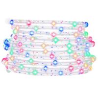 Lichtslinger met 120 LED's meerkleurig 5 m PVC - thumbnail