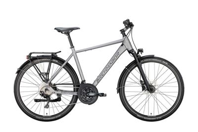 BRENNABOR trekkingfiets "t-62" mod. 24 bike trekking t-62 28/55 he. 30sp. grey/black