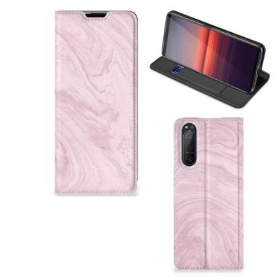 Sony Xperia 5 II | Standcase | Marble Pink - Origineel Cadeau Vriendin