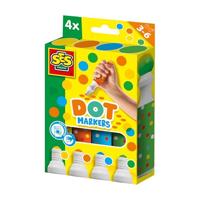 XXL stempelstiften set van 4 kleuren SES Creative meerkleurig - thumbnail