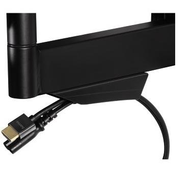 Hama TV-muurbeugel Volledig Beweegbaar 3 Sterren VESA 600x500 Zwart