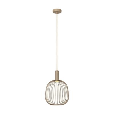 Lucide ESTEREL - Hanglamp - Ø 25 cm - 1xGU10 (MR11) - Taupe | Essential