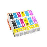Huismerk Epson 24XL (T2438) Inktcartridges Multipack (zwart + 5 kleuren) - thumbnail