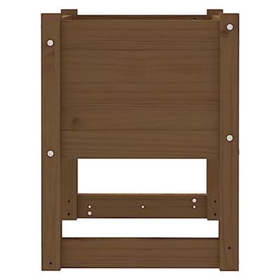 Plantenbak 40x40x52,5 cm massief grenenhout honingbruin Plantenbak 40x40x52,5 cm massief grenenhout honingbruin