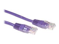 ACT IB1707 U/UTP CAT6 Patchkabel Paars - 7 meter - thumbnail