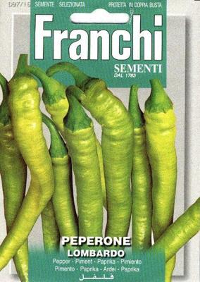 Peper Peperone Lombardo 97/16 zaden Franchi - Franchi Peper Peperone Lombardo 97/16 zaden Franchi - Franchi