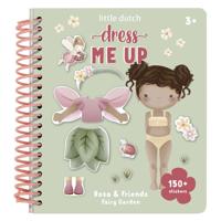 Little Dutch dress up stickerboek rosa fairy garden - thumbnail