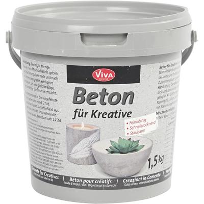 Viva Decor Hobbybeton, grijs, 1500 gr/ 1 doos
