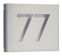 Albert Huisnummer lampHousel M met schemersensor - 696012 - thumbnail