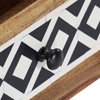 Tv-meubel 120x30x40 cm massief sheeshamhout - thumbnail