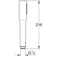 Grohe Euphoria Cosmopolitan Stick handdouche Chroom - thumbnail
