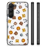 Back Case voor Samsung Galaxy S23 Dieren Emojis - thumbnail