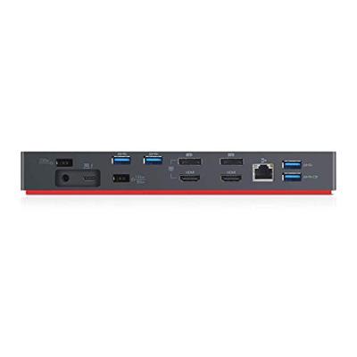 ThinkPad Thunderbolt 3 Dock Gen2 - Poortreplicator - Thunderbolt 3 - 2 x HDMI, 2 x DP, Thunderbolt - GigE - 135 Watt - EU ThinkPad Thunderbolt 3 Dock Gen2 - Poortreplicator - Thunderbolt 3 - 2 x HDMI, 2 x DP, Thunderbolt - GigE - 135 Watt - EU
