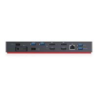 ThinkPad Thunderbolt 3 Dock Gen2 - Poortreplicator - Thunderbolt 3 - 2 x HDMI, 2 x DP, Thunderbolt - GigE - 135 Watt - EU - thumbnail