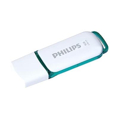 Philips FM08FD75B USB flash drive 8 GB USB Type-A 3.0 (3.1 Gen 1) Turkoois, Wit Philips FM08FD75B USB flash drive 8 GB USB Type-A 3.0 (3.1 Gen 1) Turkoois, Wit