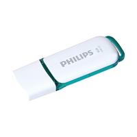 Philips FM08FD75B USB flash drive 8 GB USB Type-A 3.0 (3.1 Gen 1) Turkoois, Wit - thumbnail