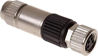 HARTING 21021512405 Sensor/actuator connector, niet geassembleerd M8 Aantal polen (sensoren): 4 Bus, recht 1 stuk(s) Piece