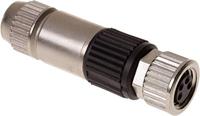 HARTING 21021512405 Sensor/actuator connector, niet geassembleerd M8 Aantal polen (sensoren): 4 Bus, recht 1 stuk(s) Piece - thumbnail