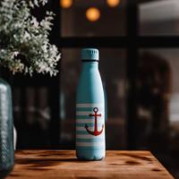 Thermos Vin Bouquet Licht Blauw 500 ml - thumbnail