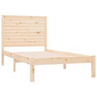 Bedframe massief hout 100x200 cm - thumbnail