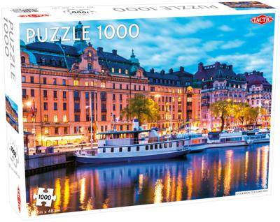 Tactic Around the World, Northern Stars: Stockholm, Old Town Pier - 1000 stukjes Tactic Around the World, Northern Stars: Stockholm, Old Town Pier - 1000 stukjes