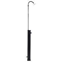 VidaXL Buitendouche solar 8 l 215 cm zwart - thumbnail