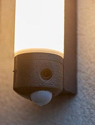 Buitenlamp Voordeur met camera Lutec &apos;Pollux&apos; beveligingslamp led 24 cm - thumbnail