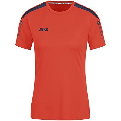 JAKO 4223K Shirt Power Km Kids - Flame/Marine - 116