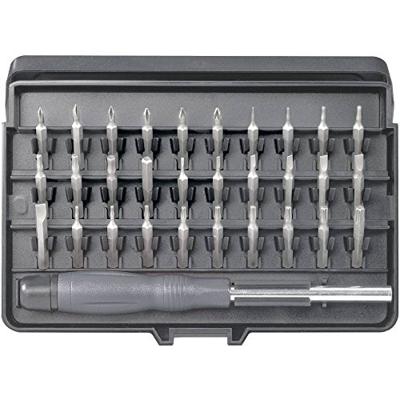 TOOLCRAFT 820935 Bitset 31-delig Plat, Kruiskop Phillips, Kruiskop Pozidriv, Inbus, T-profiel