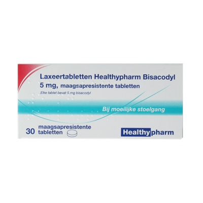 Laxeertabletten bisacodyl 5mg 30 Tabletten