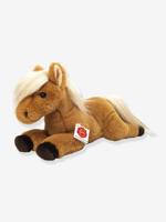 Pluchen paard liggend 34 cm TEDDY HERMANN bruin - thumbnail