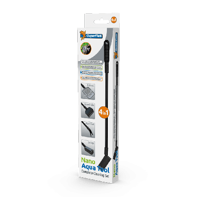 Superfish Nano Aquatool 4-in-1 Onderhoudsset - Ideaal voor Kleine Aquaria & Gebruiksvriendelijk - thumbnail