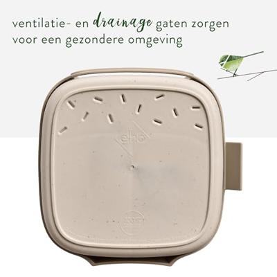 Voedersilo cosy 18cm beige