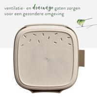 Voedersilo cosy 18 cm beige elho - Elho - thumbnail