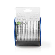 Coaxkabel | RG59U | 10,0 m | Minirol | Wit - thumbnail