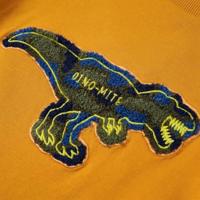 Kindershirt met lange mouwen 92 okerkleurig - thumbnail
