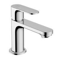 Hansgrohe Wastafelmengkraan Rebris S Eengreeps 80 CoolStart EcoSmart+ Met Trekwaste Chroom - thumbnail