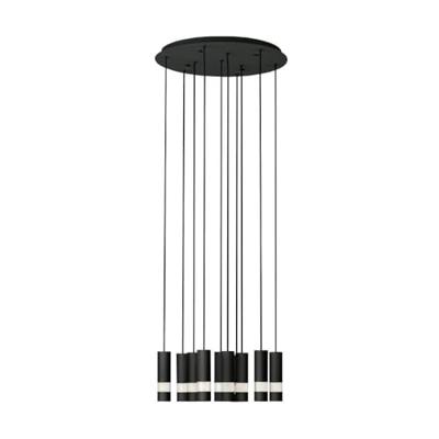 Stars of Light Ronde hanglampBernabeta zwart 10-lichts - 39708