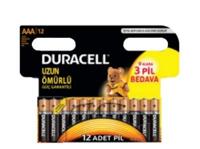 Duracell Alka AAA-batterijen set 12-delig - thumbnail