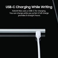 Adonit Neo Stylus Apple Digitale pen Herlaadbaar Space grijs - thumbnail