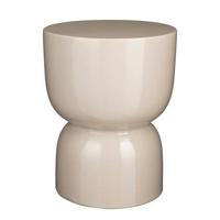 Mica Decorations Stage Bijzettafel - H45 x Ø35 cm - Cement - Beige - thumbnail