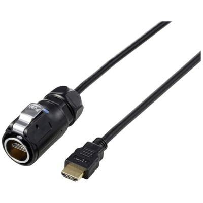 TRU COMPONENTS TC-12770472 Adapter Zwart 1 m