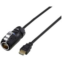 TRU COMPONENTS TC-12770472 Adapter Zwart 1 m - thumbnail