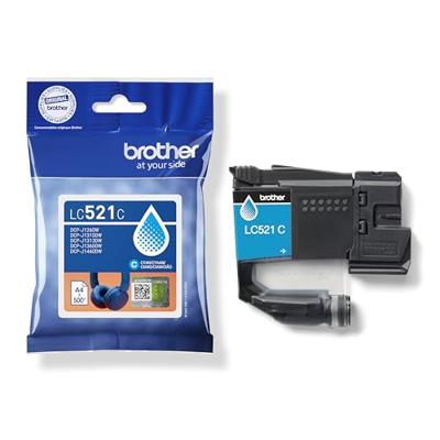 Brother LC-521C inktcartridge cyaan