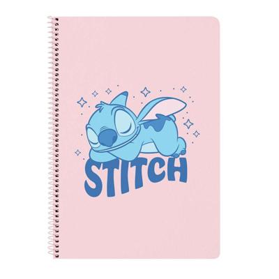 Ringmap Lilo & Stitch Ohana Blauw Licht Roze A4 21.5 x 31 x 1 cm